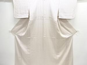 小花模様単衣小紋着物